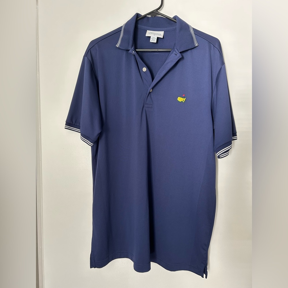 Masters Performance Polo Navy Medium